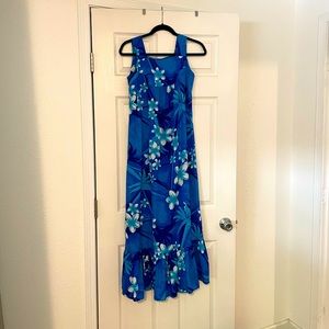 Vintage Pennys Hawaii Barkcloth Dress